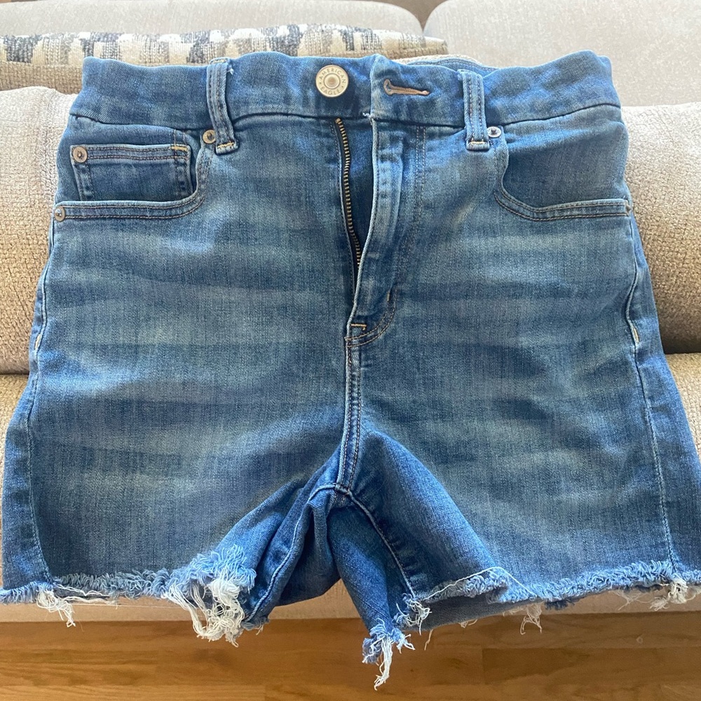 American Eagle high waisted jean shorts